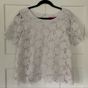 White lace top